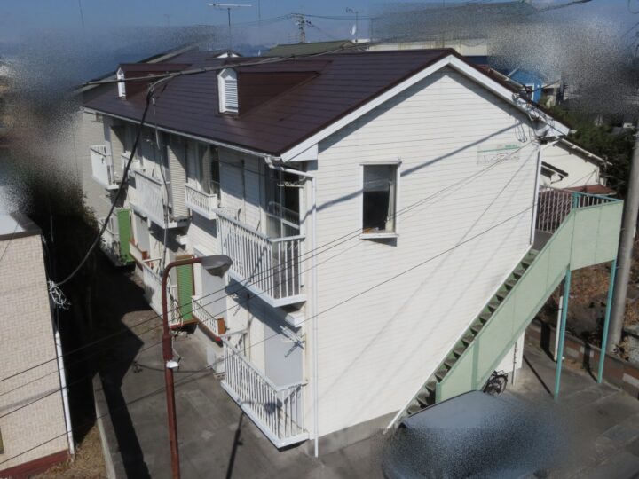 栃木県宇都宮市 アパート屋根塗装工事