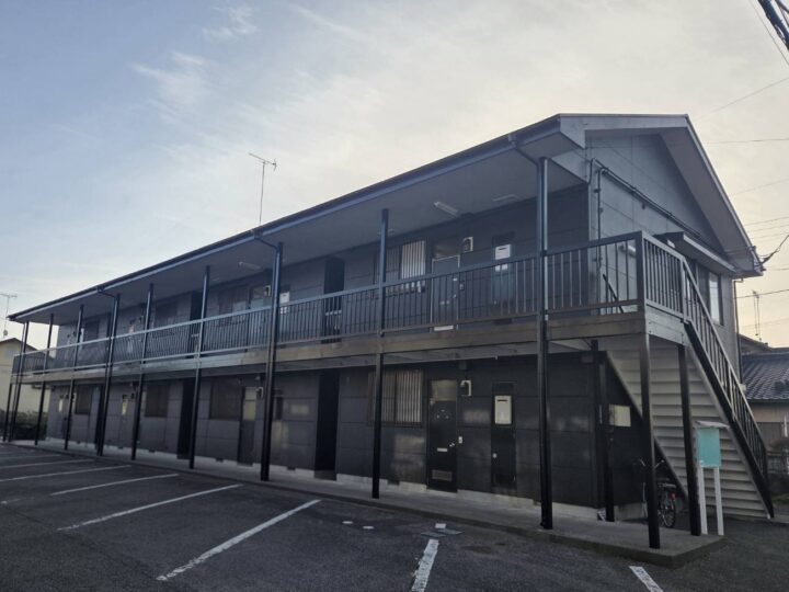 栃木県さくら市 Sアパート屋根塗装・外壁塗装・内装工事