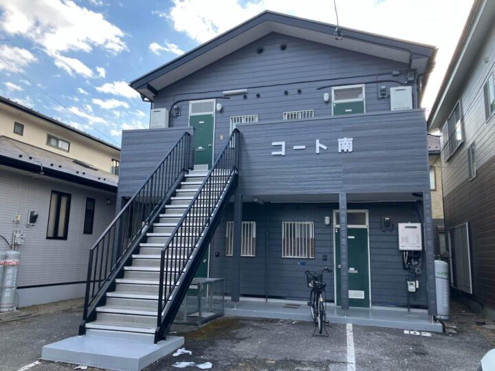 栃木県宇都宮市 Kアパート 屋根塗装･外壁塗装工事