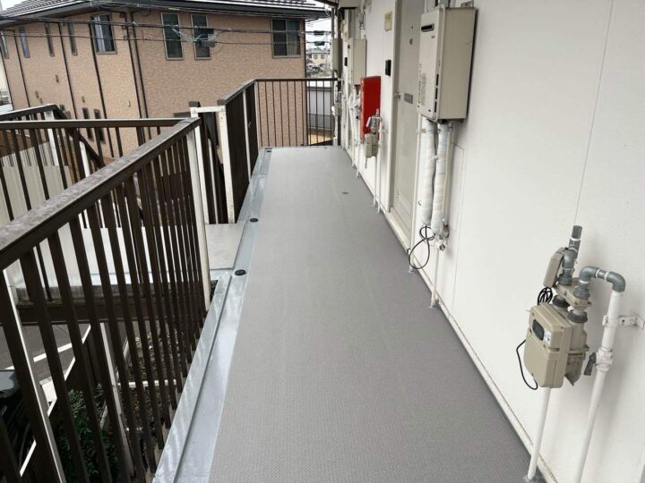 栃木県宇都宮市 Rアパート 防水工事