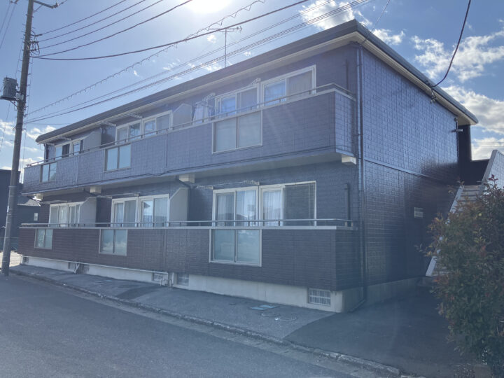 栃木県宇都宮市 Mアパート外壁塗装工事