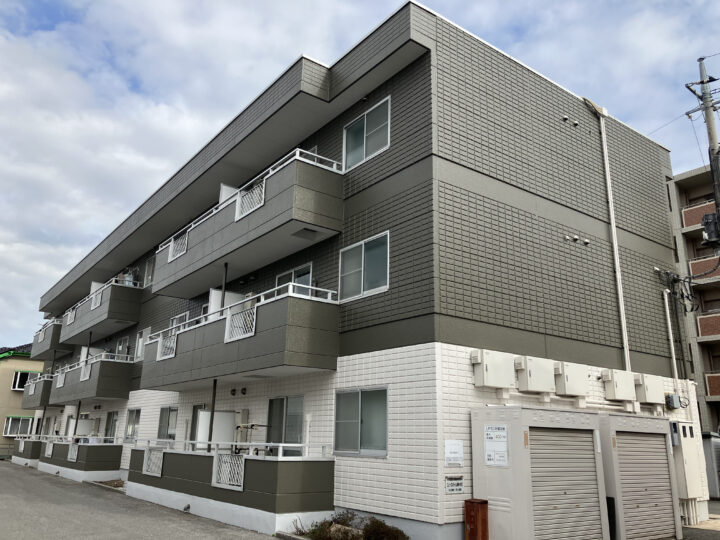 栃木県宇都宮市 Nアパート屋根塗装･外壁塗装工事