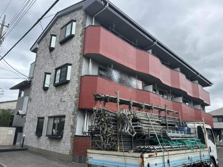 栃木県宇都宮市 M様マンション 屋根塗装・外壁塗装工事